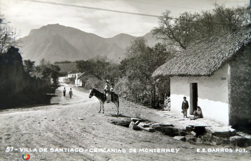 Fotos de Santiago, Nuevo León: Escena callejera en Villa de Santiago..