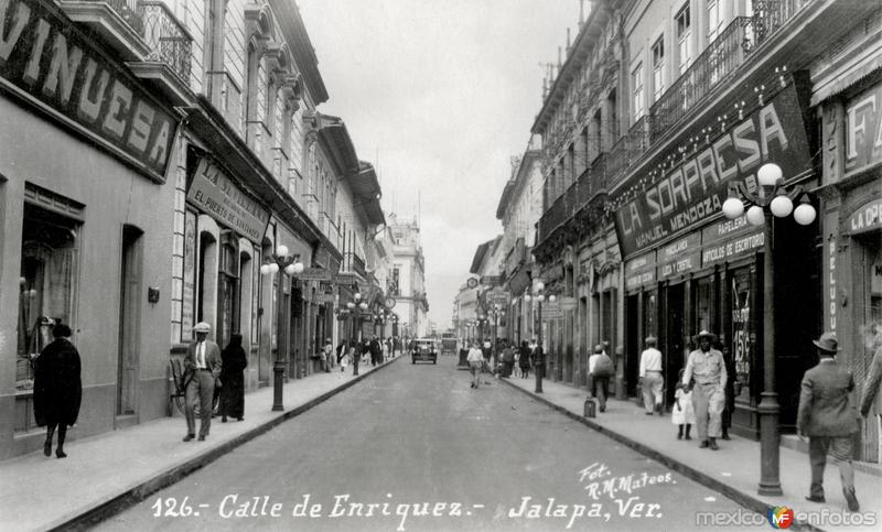 Fotos de Xalapa, Veracruz: Calle de Enríquez