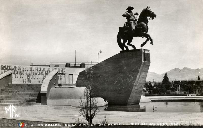 Fotos de Chihuahua, Chihuahua: Monumento a los generales de la División del Norte