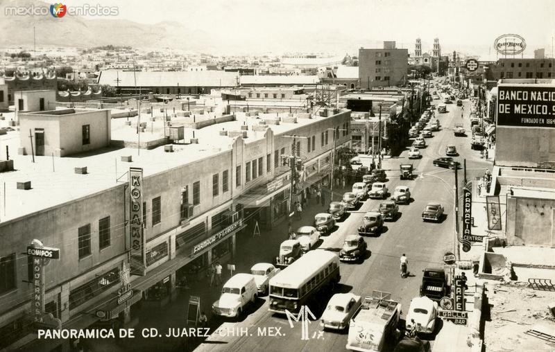 Fotos de Ciudad Juárez, Chihuahua: Vista panorámica sobre la Avenida 16 de Septiembre