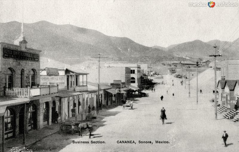 Fotos de Cananea, Sonora: Calle principal de Cananea