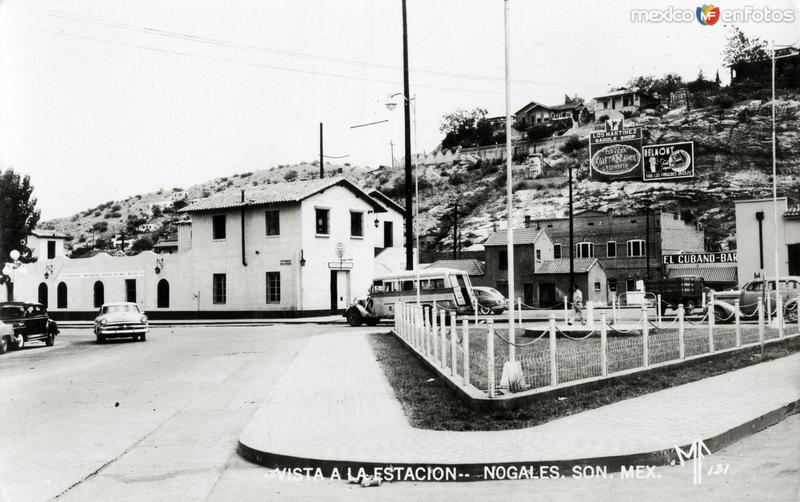 Fotos de Nogales, Sonora: Vista a la estación del ferrocarril