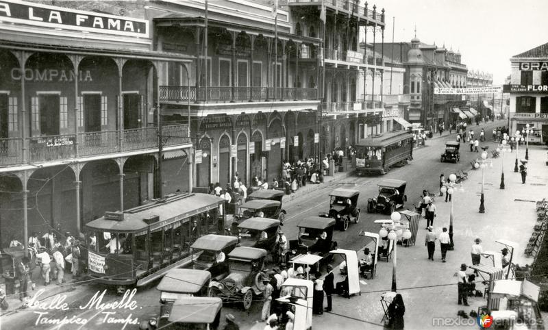 Fotos de Tampico, Tamaulipas: Calle Muelle