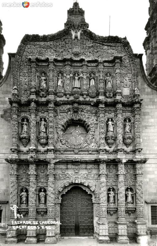 Fotos de Zacatecas, Zacatecas: Facahada de la Catedral de Zacatecas