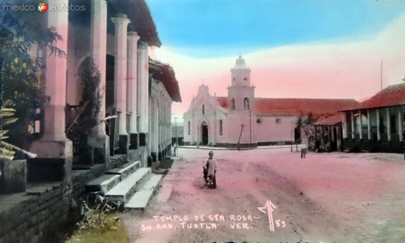 Fotos de San Andrés Tuxtla, Veracruz: Templo de Santa Rosa