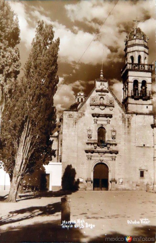 Fotos de Morelia, Michoacán: Templo  de San Diego.