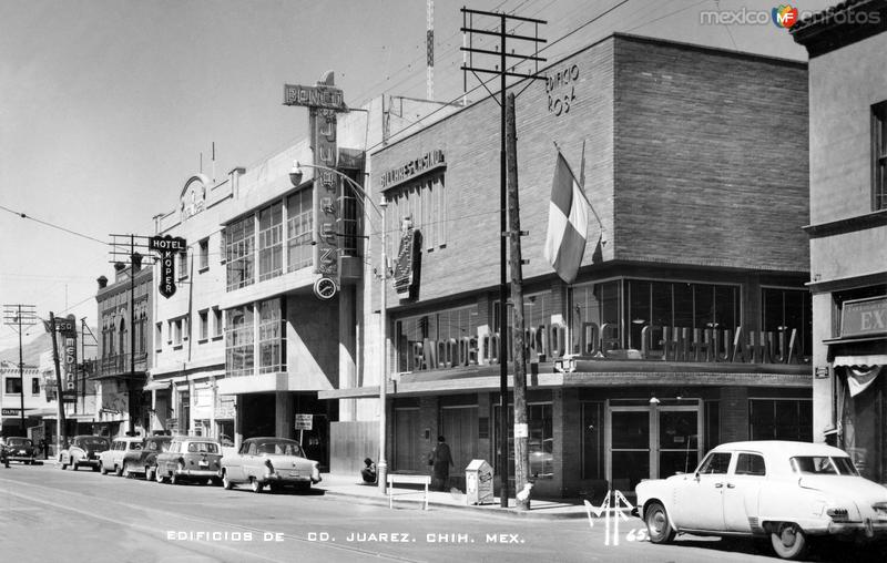 Fotos de Ciudad Juárez, Chihuahua: Edificios en la Avenida Juárez