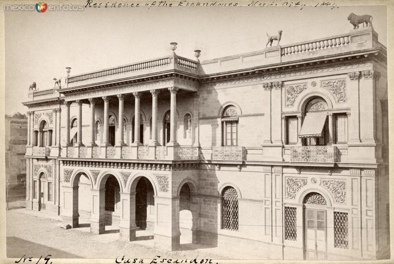 Fotos de Ciudad De México, Distrito Federal: Casa Escandón (1884)