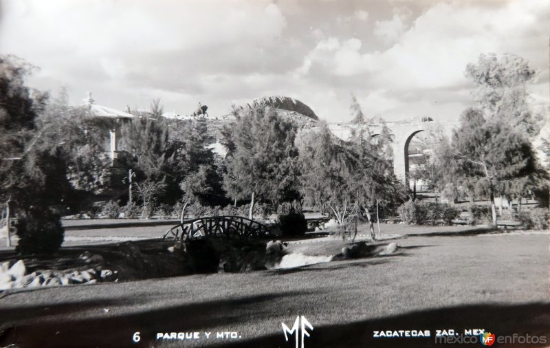 Fotos de Zacatecas, Zacatecas: Parque y Mto.