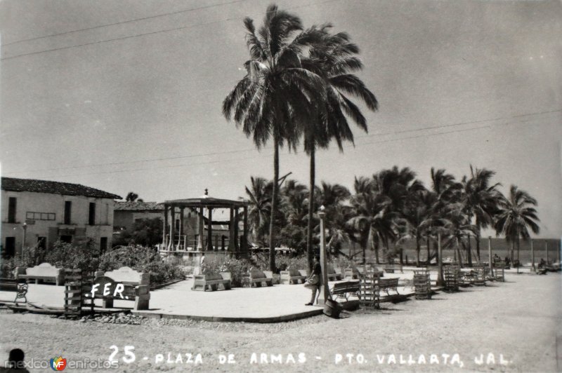 Fotos de Puerto Vallarta, Jalisco: La Plaza de Armas.