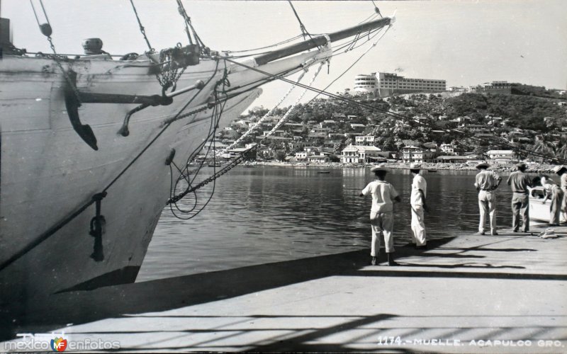 Fotos de Acapulco, Guerrero: El muelle.