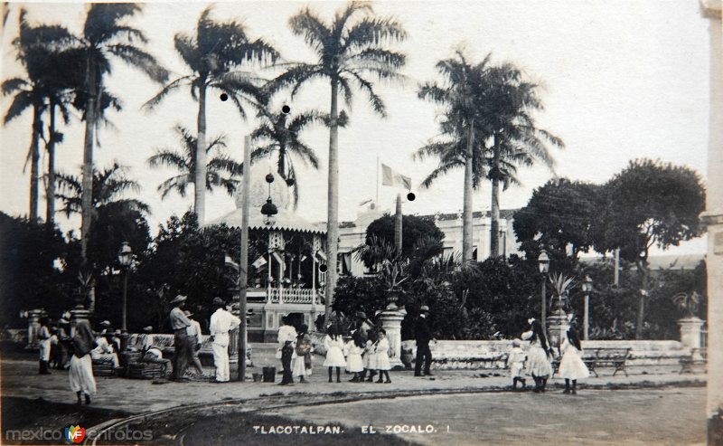 Fotos de Tlacotalpan, Veracruz: El Zocalo.