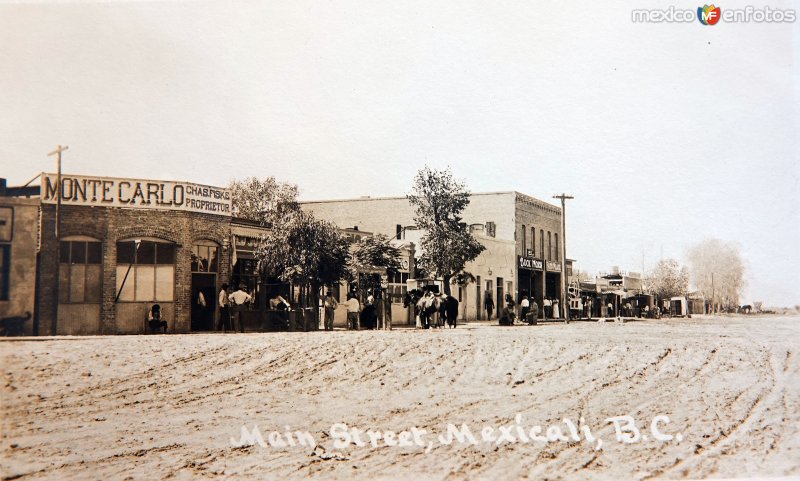 Fotos de Mexicali, Baja California: Calle principal.