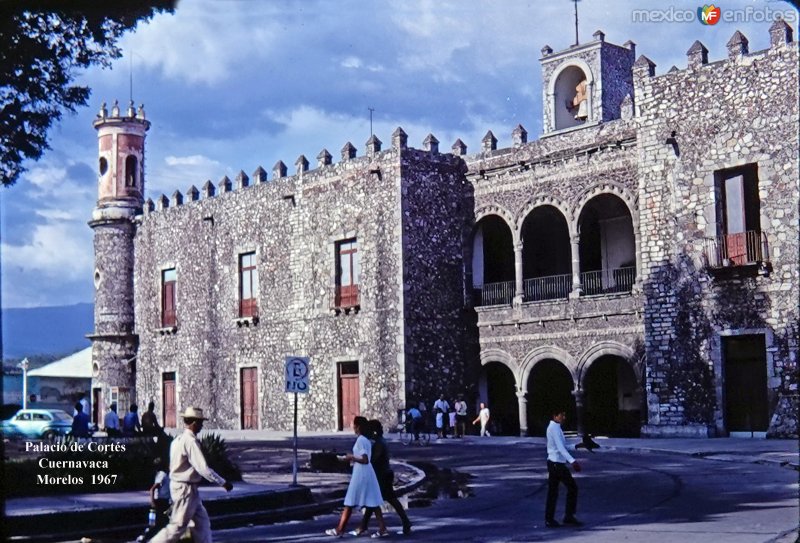 Fotos de Cuernavaca, Morelos: Palacio de Cortés  Cuernavaca    Morelos  1967