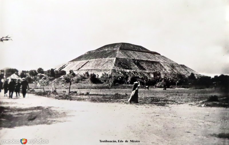 Fotos de Teotihuacán, México: La Piramide.