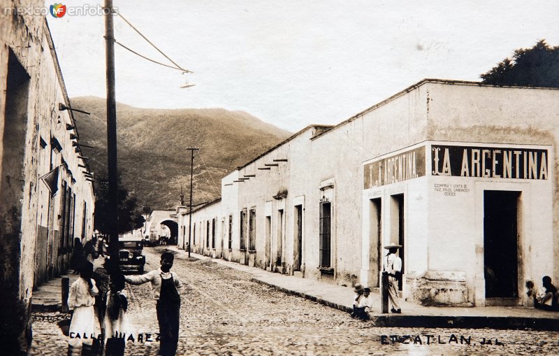 Fotos de Etzatlán, Jalisco: Calle Juarez.