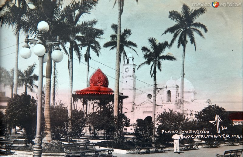 Fotos de Tlacotalpan, Veracruz: Plaza Zaragoza.