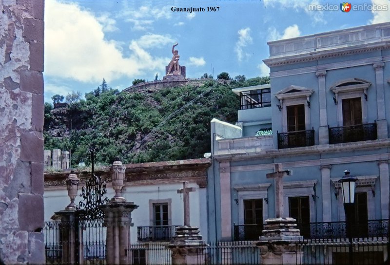 Fotos de Guanajuato, Guanajuato: Monumento al Pipila 1967.