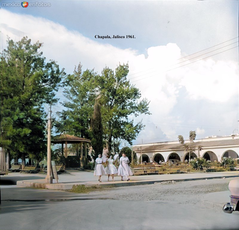 Fotos de Chapala, Jalisco: La Plaza Chapala, Jalisco 1961.