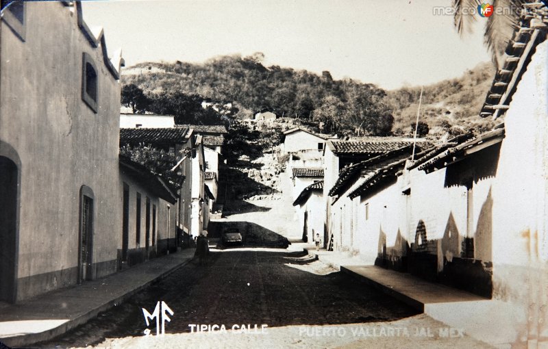 Fotos de Puerto Vallarta, Jalisco: Tipica calle.