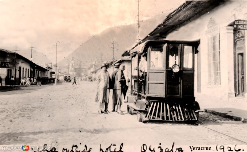 Fotos de Orizaba, Veracruz: Escena callejera 1926.