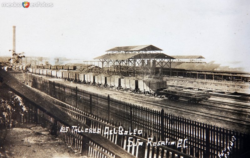 Fotos de Santa Rosalía, Baja California Sur: Los talleres delBoleo.