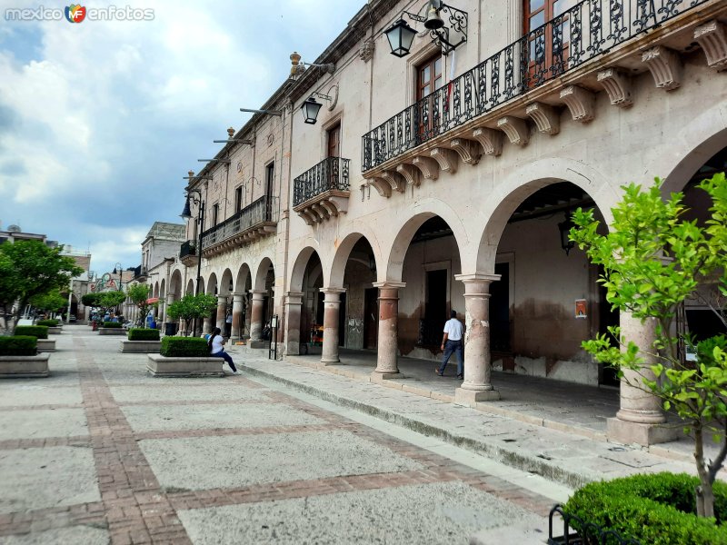 Fotos de San Miguel El Alto, Jalisco: Portales y balcones