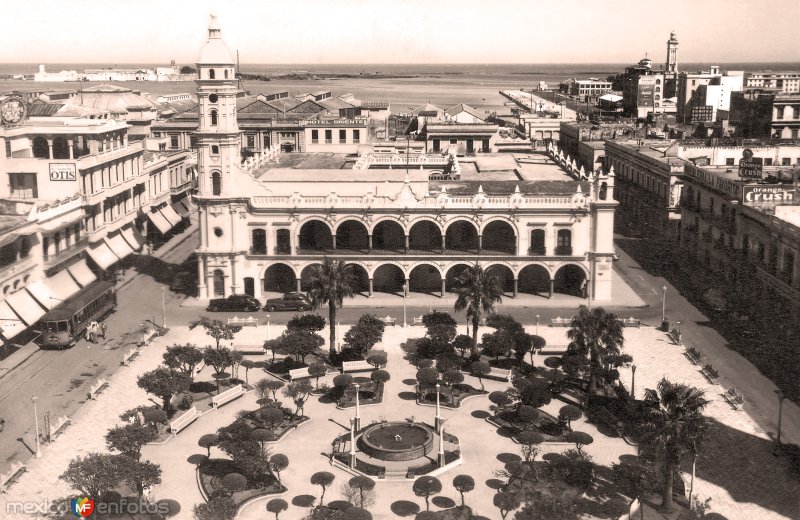 Fotos de Veracruz, Veracruz: Palacio Municipal y Plaza de Armas