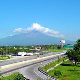 Vista del Volcán de Fuego desde Colima