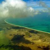 Vista aérea de la Isla de Holbox