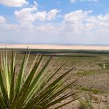 Vista hacia la Laguna El Barreal