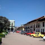 Plaza central de Zacatlán