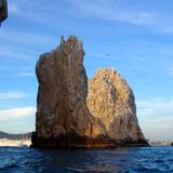 Rocas marinas al final de la Península