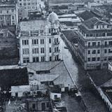 Calle Isauro Alfaro y Fco.I.Madero durante la inundacion en 1955