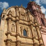 Santuario de Nuestra Señora del Carmen. Fachada churrigueresca