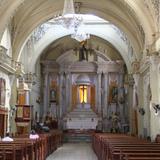 Interior de la Iglesia de Ixtlán