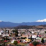 La majestuosidad de los dos volcanes