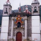 Portada del Santuario del Señor de Chalma, Edo. de México