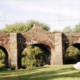 Puente colonial sobre el Río San Juán. San Juán del Río, Querétaro