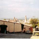 Centro de la ciudad desde el museo de la muerte. San Juán del Río, Querétaro