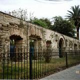 Ruinas del antigüo Hospital de la Encarnación, siglo XIX. Tlaxcala, Tlaxcala