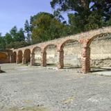 Ruinas de las caballerizas. Ex-hacienda de Chautla. Siglo XIX. Edo. de Puebla