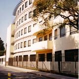 Facultad de Medicina reconstruida despues del sismo de 1999. Puebla. 2001