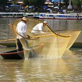 La pesca del charal en Janitzio