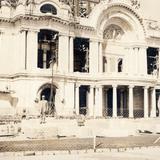 Construcción del Teatro Nacional (Palacio de Bellas Artes)