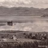 Vista panorámica del Lago de Pátzcuaro e Isla de Janitzio