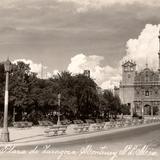 Plaza de Zaragoza y Catedral de Monterrey