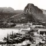 Cerro y Muelle de Guaymas