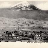 Volcán Popocatépetl desde Amecameca