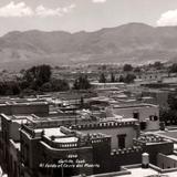 Panorámica de Saltillo. Al fondo el Cerro del Muerto